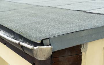 repair or replace Glaick flat roofing?